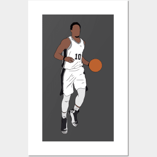 DeMar Derozan Spurs Posters and Art